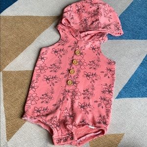 Lulu & Roo hooded beach romper 18-24 month girl